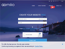 Tablet Screenshot of gomilio.com